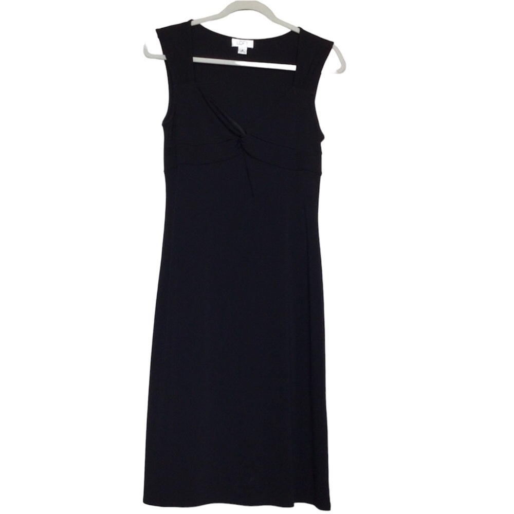 Ann Taylor Loft‎ “Little Black Dress” size 8 sleeveless knotted at breast